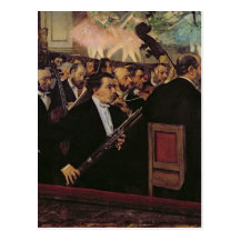 The Opera Orchestra, c.1870 Post Cards
