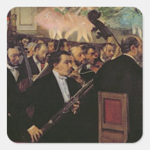 The Opera Orchestra, c.1870 Stickers