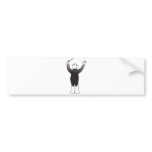 THE ORCHESTRATED POLAR BEAR bumper stickers