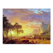 The Oregon Trail - Albert Bierstadt Postcards