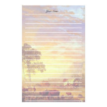 The Oregon Trail - Albert Bierstadt Custom Stationery
