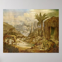 The origin of the architecture by Joseph Gandy Posters
