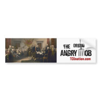 The Original Angry Mob Bumper Stickers