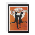 The Original Charleston Vintage Song Sheet Cover invitations