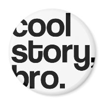 THE ORIGINAL COOL STORY BRO MAGNETS