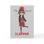 The Original Flapper Roaring '20s Card