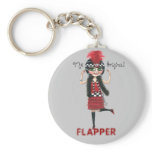 The Original Flapper Roaring '20s Keychain
