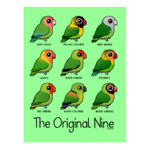 The Original Nine Postcards