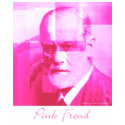 The Original Pink Freud_Black T-Shirt