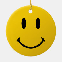 The Original Smiley Face Christmas Tree Ornaments