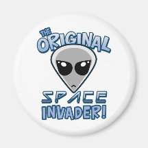 The Original Space Invader Fridge Magnets
