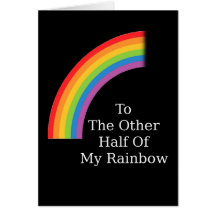 The Other Half Of My Rainbow Greeting Cards