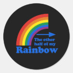 The other half of my rainbow round stickers