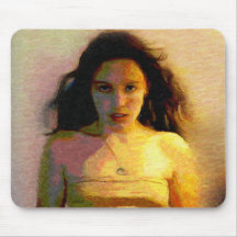 The Other Side of Silence : Oil Painting Mousepads