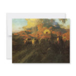 The Overland Trail by Frank Tenney Johnson invitations