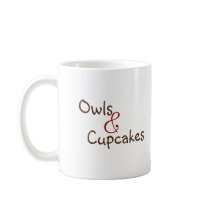 The Owl and the Cupcake Mugs