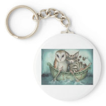 the owl and the pussy-cat keychains