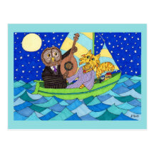 The Owl and the Pussycat Post Cards
