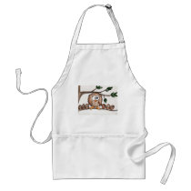 The Owl Family Apron