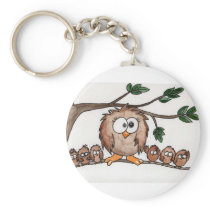 The Owl Family Keychains