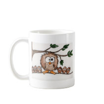 The Owl Family Coffee Mugs