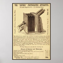 The 'Oxford' Photographic Apparatus ~ Vintage Ad Posters