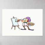 The Painting Artist posters