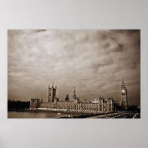 The Palace of Westminster Poster