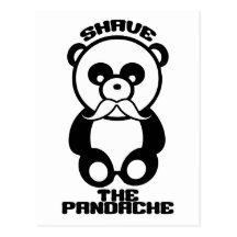 The Pandache custom postcard