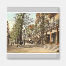 The Pantiles, III., Tunbridge Wells, England rare Magnet