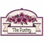 "The Pantry" - Decorative Sign - 33 photo sculptures