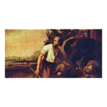 The Parable Of The Hidden Treasure. By Rembrandt Photo Cards