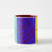 The Parade of Scary Clowns Coffee Mugs