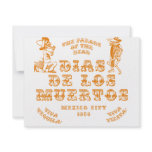 The Parade of the Dead invitations