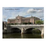 The Parliment House in Stockholm... Post Cards