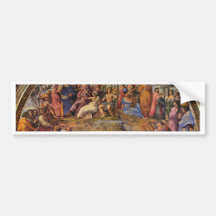 The Parnassus By Raffael (Best Quality) Bumper Stickers