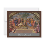 The Parnassus By Raffael (Best Quality) invitations
