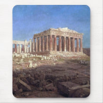 The Parthenon by Frederick Edwin Church mousepads