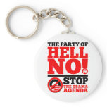 The Party of Hell No Keychains