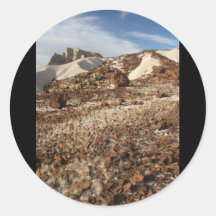 The Passage of Time Round Stickers