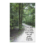 The Path Stretched Canvas Prints