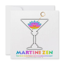 The Path to Cocktail Enlightenment Invitations