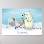 The Patient Polar Bear posters