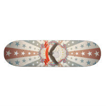 The Patriot Act Custom Skateboard