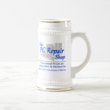 The PC Repair Shop Beer Stein Coffee Mugs