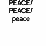 the peace  t shirts  patty j series embroidered shirts
