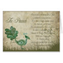 The Peacock Card