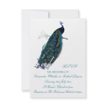 The Peacock Collection RSVP Personalised Invites