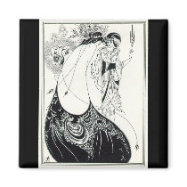 The Peacock Skirt Magnet