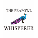The Peafowl Whisperer t-shirts